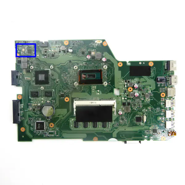 Asus X751LJ I3-5010 CPU 4 GB RAM-hovedkort for ASUS X751L R752L