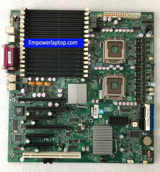 SuperMicro X7DBI+ 771 Graphics Workstation-hovedkort 500OP-støtte 54 53 52