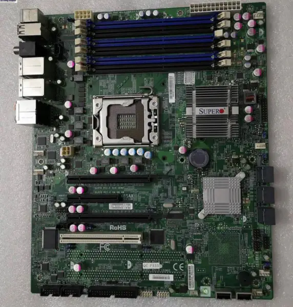 SuperMicro X8SAX REV 2.00 Server-hovedkort LGA 1366 X58 DDR3