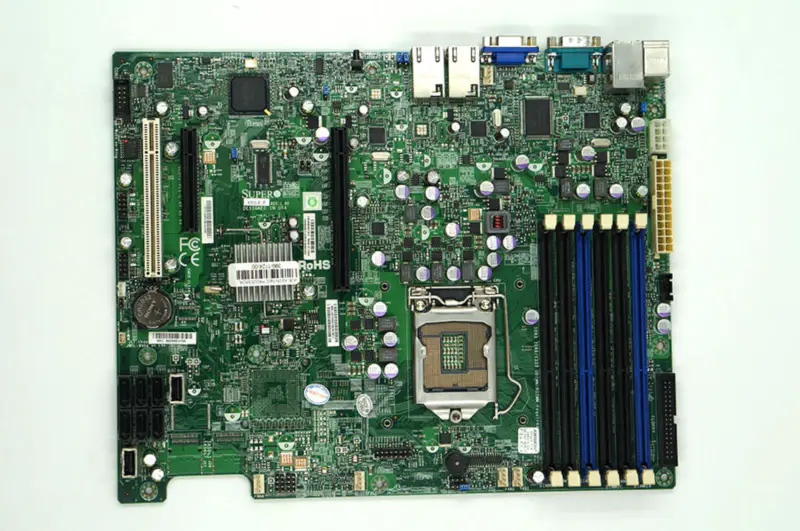 SuperMicro X8SIE-F LGA1156 Single Server motherboard S3420 Chipset 6 Memory Slots Dual Gigabit LAN
