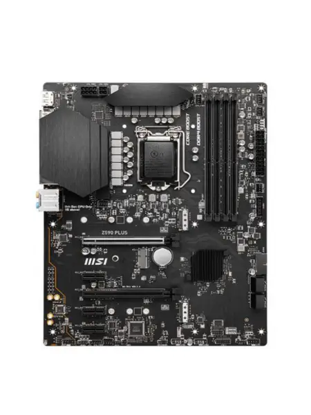 MSI Z590-PLUS hovedkort LGA1200 10100F 10400F 10700K