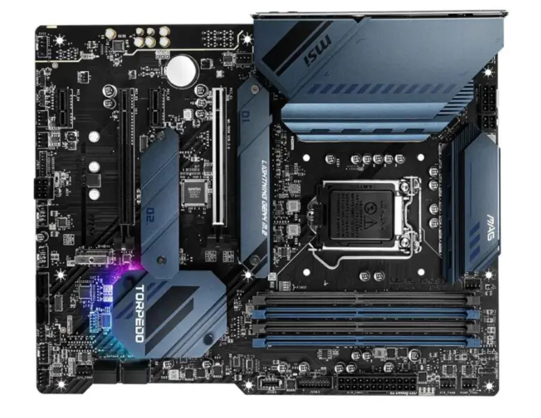 MSI Z590 TORPEDO hovedkort LGA1200 støtter 11900K/11700K CPU