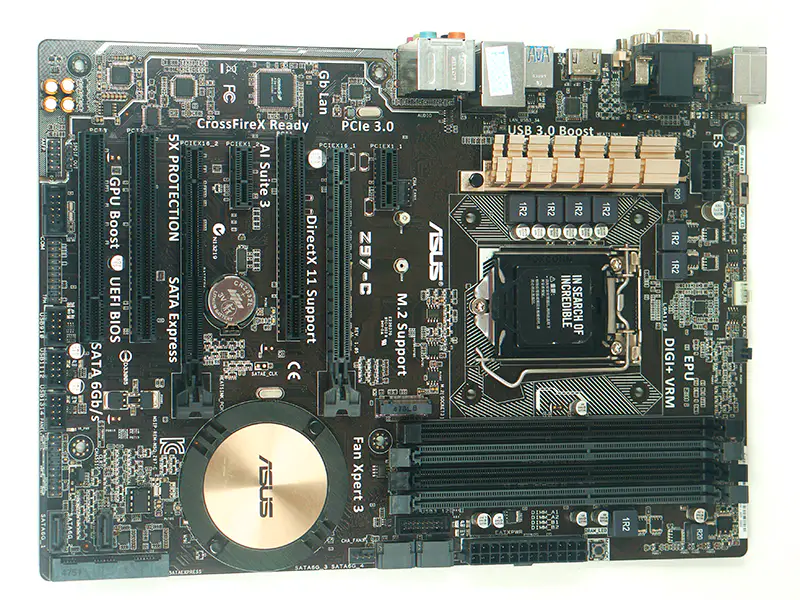 ASUS Z97-C hovedkort LGA1150 DDR3 32G ATX