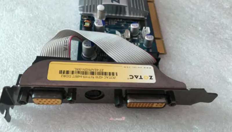 ZOTAC GeForce 6200 512 MB 64BIT DDR2 6200 grafikkort
