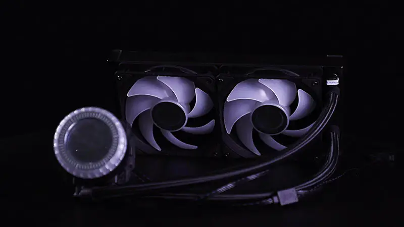 Aluminum Fins Heat Sink For Thermoelectric Cooling With Fan