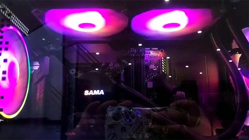 Argb 240mm Radiator Liquid Cooling For Computer Case