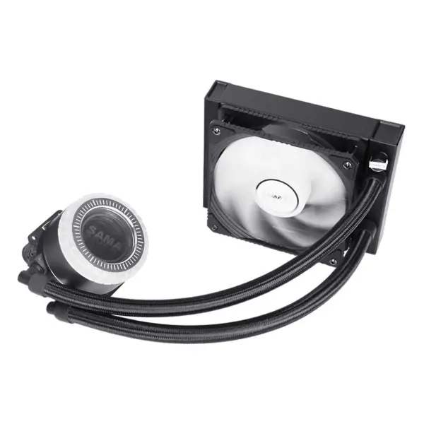 Led Lights Fan Liquid Cpu Water Cooler