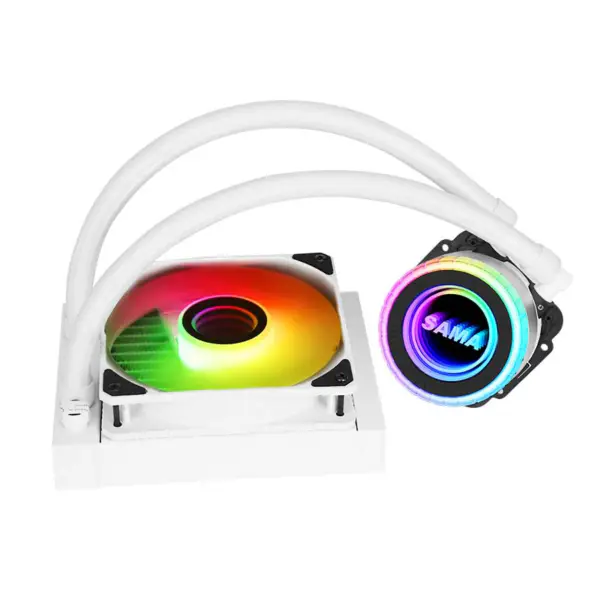Led Lights Fan Liquid Cpu Water Cooler