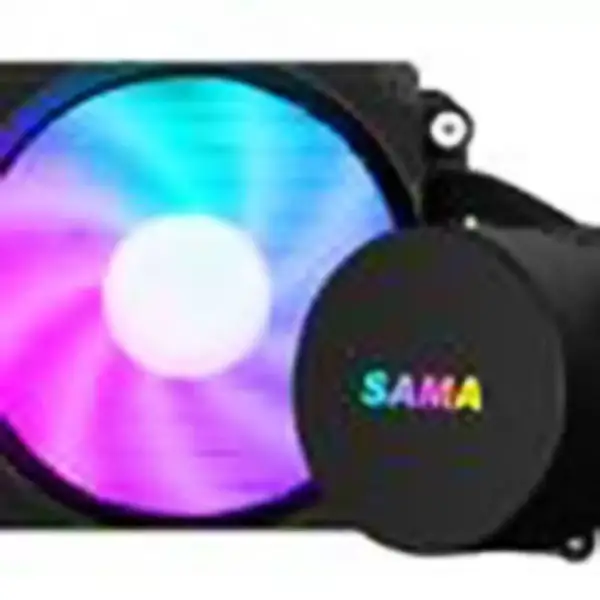 Sama 120mm kjøler CPU Liquido Intel CPU-kjøler med temperatur Gaming Computer Liquid Cooler