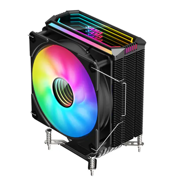 Sama 6 Heat Pipes Cpu Cooler 4 Pin Rgb Pc Quiet For Intel Lga 2011 775 1200 1150 1151 1155 X79 X99 Am3 Am4 Am5 Cpu Cooling Fan H