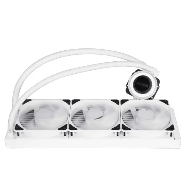 Sama Aio Cpu 360mm Radiator White Black Heatsink Liquid Rgb Cooler Cpu Pc Computer Processor Water Cooling Radiator Pc Gaming