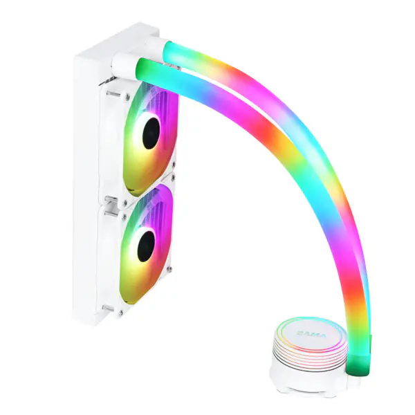 Sama Aio Liquid Cooling 240mm Argb Fan Heatsink Pc Water Cooling