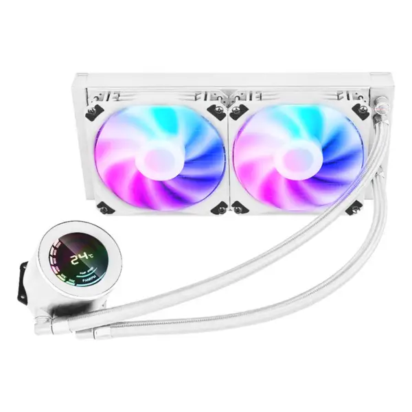 Sama All In One Water Cooling Aio Cpu Liquid Cooler 5v Rgb Support Copper Radiator Pc Water Cooling Kit