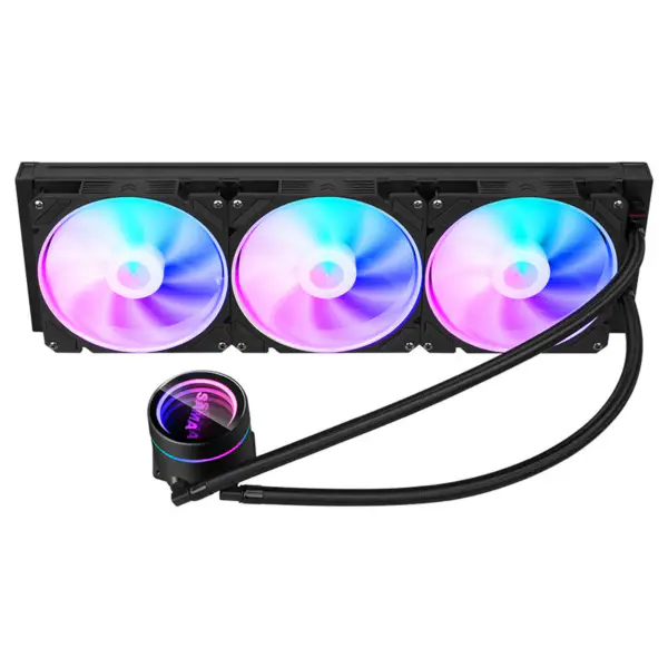 Sama Aluminum Heatsink Copper Water Cooling Liquid Cooler For Pc Case