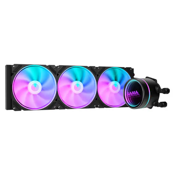 Sama Aluminum Heatsink Copper Water Cooling Liquid Cooler For Pc Case