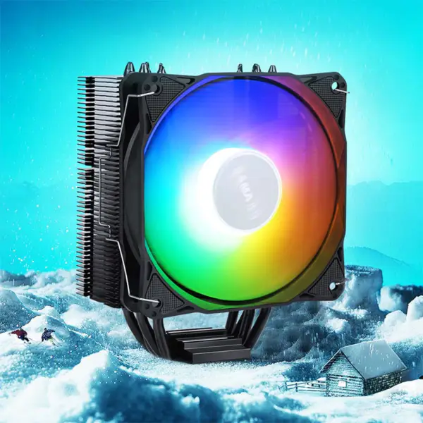 Sama Computer Radiator Cooler Cpu Air Cooler Fan For Gaming Case