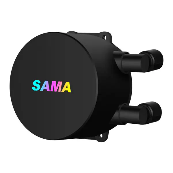 Sama Coloful Fan White Water Cooler For Pc Case