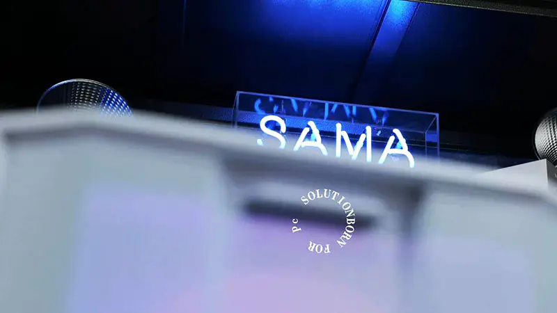 Sama 240 White Infinity Mirror Design Rainbow Addressable Rgb Aio Cpu Water Liquid Cooling Fan Radiator