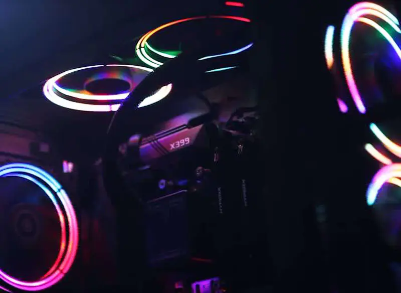 Alseye 120 mm Rgb Liquid Cooking-vifte for spillcomputer