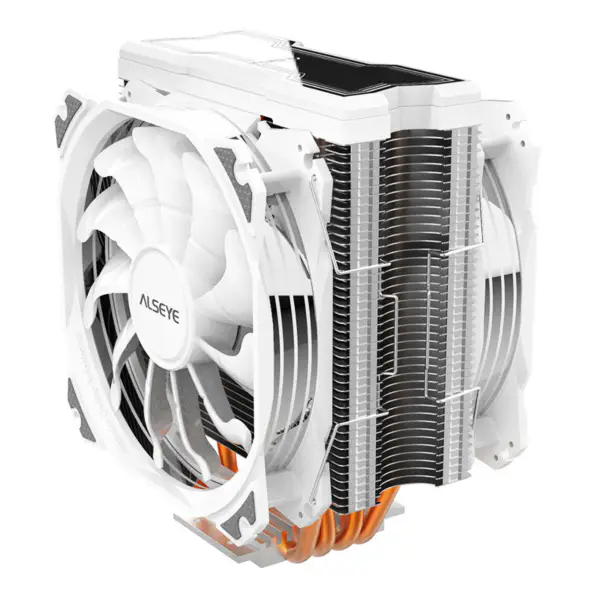 Alseye 4 Heat Pipe 120 mm Sync Dual Fan Tower Argb Cpu Air Cooling Fan