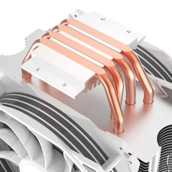 Alseye 4 Heat Pipe 120 mm Sync Dual Fan Tower Argb Cpu Air Cooling Fan