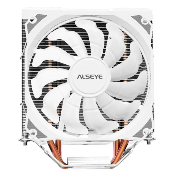 Alseye 4 Heat Pipe 120 mm Sync Dual Fan Tower Argb Cpu Air Cooling Fan