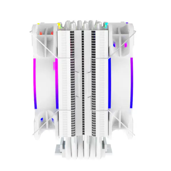Alseye 6pipes 120 mm kjøleribbe med dobbel vifte Argb CPU-viftekjøler