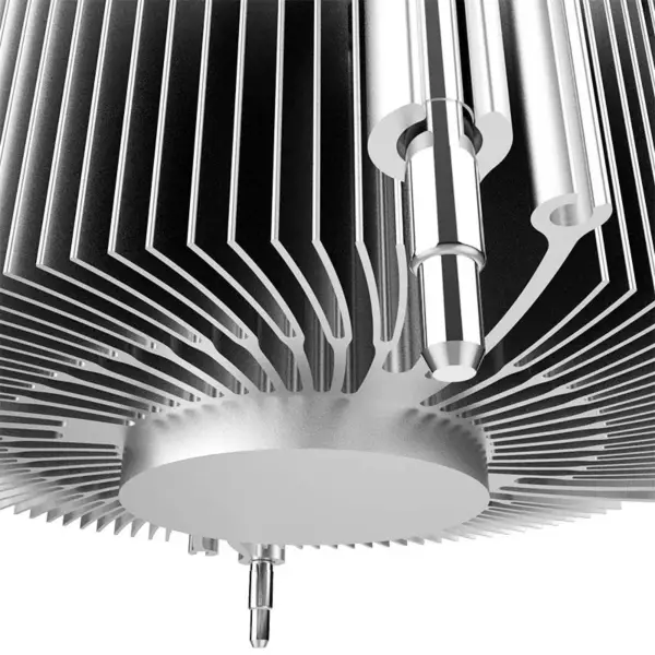 Heat Sink Aluminum Heatsink Cpu Cooler For Intel 12th Gen Cpu Cooler (lga1700) New Arrival