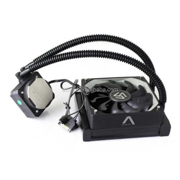 Væskekjøler Watermax120 Cpu med høy ytelse væskekjøling datamaskin vannkjøling vifte12cm Pwm 4pin aluminium radiator