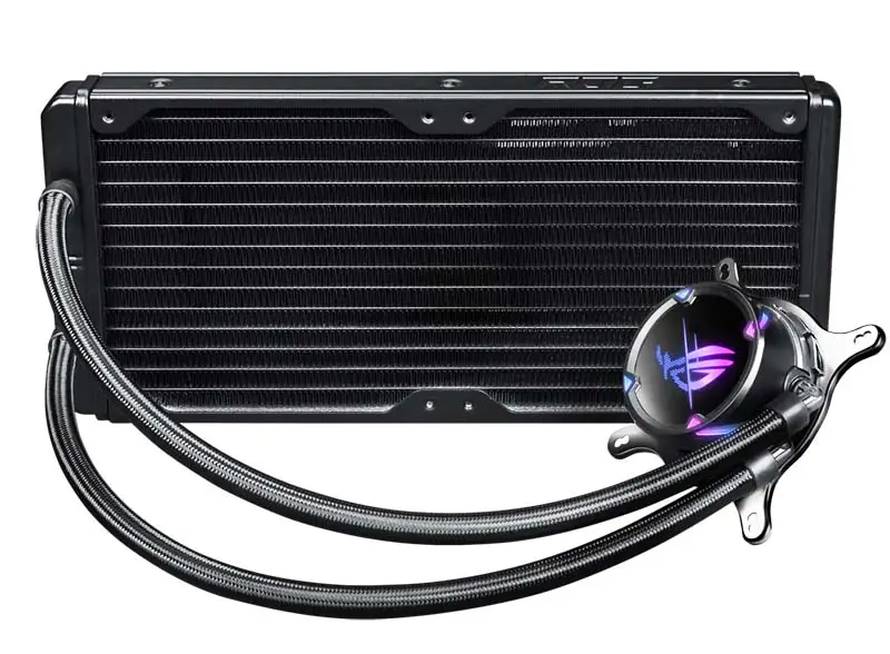 AsUs Rog Strix Lc Ii 280 Argb Aio 2fans Integrated Water Cooling Radiator Cpu Asetek Processor Cooling Fan