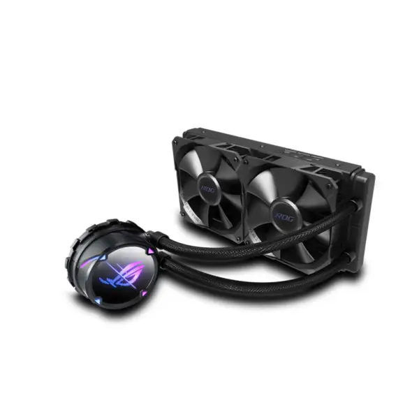 AsUs Rog Strix Lc Ii 240 2fans integrert vannkjølt radiator CPU Asetek 7th Pwm Dc Cpu kjølevifte
