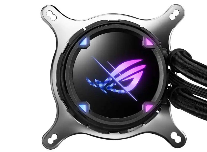 AsUs Rog Strix Lc Ii 240 2fans integrert vannkjølt radiator CPU Asetek 7th Pwm Dc Cpu kjølevifte