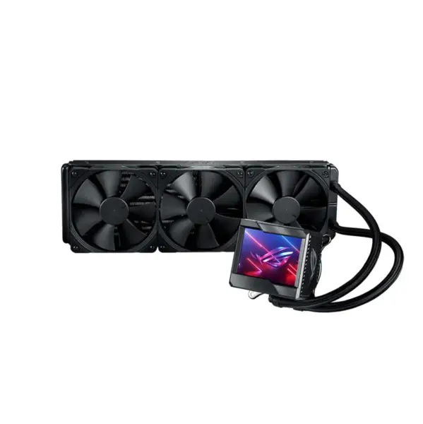 AsUs Rog Ryujin Ii 360 3fans integrert vannkjølingsradiator 12. generasjons CPU Asetek 7. generasjons 3,5-tommers Lcd-skjerm Rgb