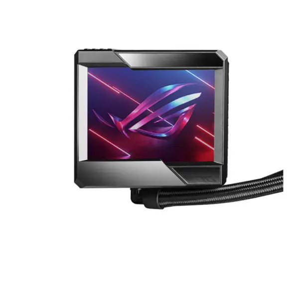 AsUs Rog Ryujin Ii 360 3fans integrert vannkjølingsradiator 12. generasjons CPU Asetek 7. generasjons 3,5-tommers Lcd-skjerm Rgb