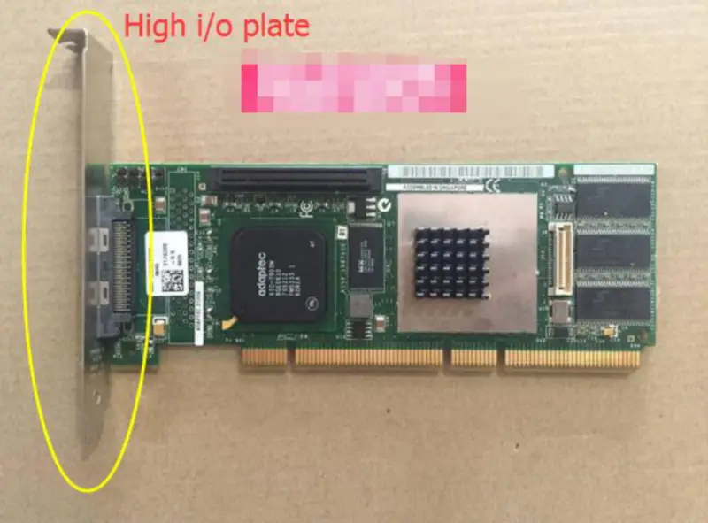 ADAPTEC ASR-2120S/64MB 320MB SCSI RAID-kort for ADAPTEC